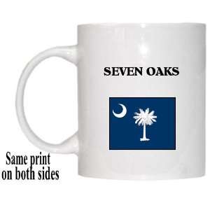  US State Flag   SEVEN OAKS, South Carolina (SC) Mug 