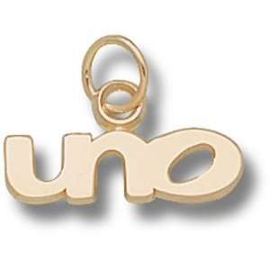  University of New Orleans UNO 1/4 Pendant (14kt 