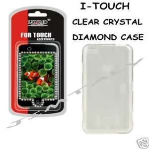 iTOUCH CRYSTAL DIAMOND CASE CLEAR~#CDTHCL