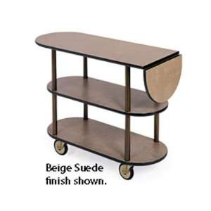  Lakeside 36202   Oval Service Cart w/ 3 Shelves & 10 in 