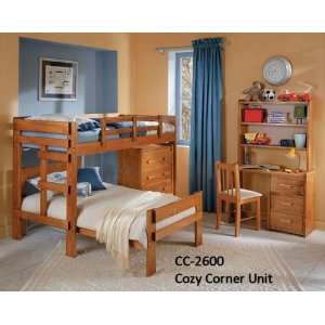   Youth Bedroom Twin Twin Cozy Corner Unit CC2600