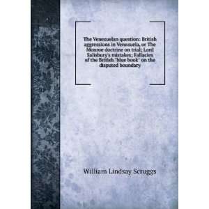   blue book on the disputed boundary William Lindsay Scruggs Books