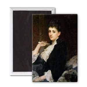 Countess of Airlie by Sir William Blake   3x2 inch Fridge Magnet 