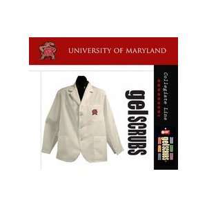  Maryland Terrapins Scrub Style Short Consultation Jacket 