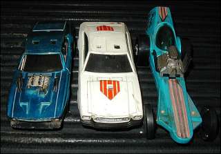 VTG 1960s/70s SSP KENNER~BLUE SLICK~MUSTANG~HUSTLIN HOSS~CAR LOT 