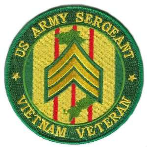  US Army Sergeant Vietnam Veteran Patch 