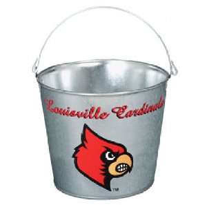  Cardinals Bucket 5 Quart Galvanized Pail