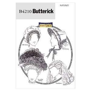  Butterick Patterns B4210 Historical Hats, All Sizes Arts 