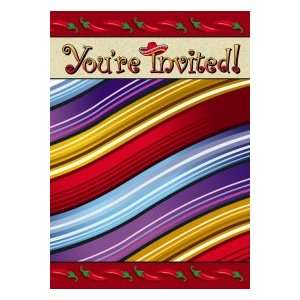  Fiesta Serape Invitations 