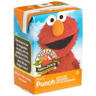  Apple & Eve Juice, Elmos Punch, 4.23 Ounce Aseptic Boxes 