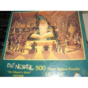  Bo Newell The Wizards Book 500 Piece Jigsaw Puzzle 
