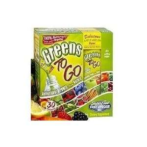 Greens to Go SuperFood Fruit & Veggie Mix 30 ct 8oz packets (2 pack 