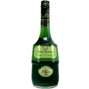 Marie Brizard Creme de Menthe Green Liqueur 750ml Grocery 