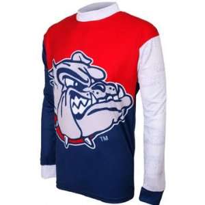  Gonzaga Bulldogs Kids Long Sleeve BMX Jersey Sports 