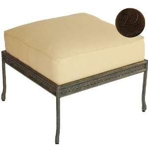  Windham Castings Provence Ottoman Frame Only, Spice Patio 