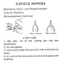   Nail Cuticle Spoon Pusher Remover Cutter Nipper Clipper Set #  