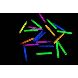  1.5 Inch Mini Assorted Glow Stick  50 Per Package Toys 