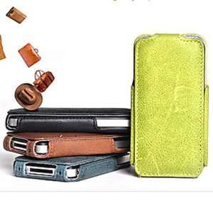  Rock European Leather Flip Cover Case for iPhone 4 