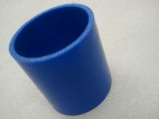BLUE 63mm 2.5 4 Ply Straight Trubo Silicone Couplers  