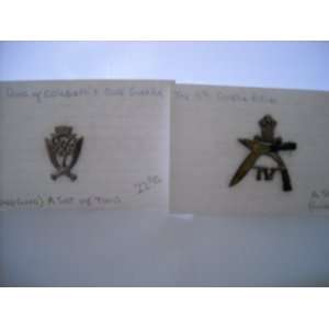  Of Edinburghs Own Gurkha Rifles 7th & 4th Badges 