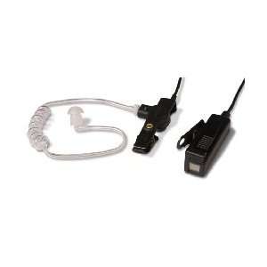  2 Wire Palm Mic Surveillance Kit Black