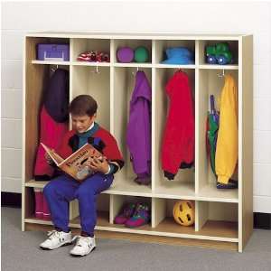 Fleetwood 30.1110.5 48 H Childrens Locker with Cubbies Color Berry 