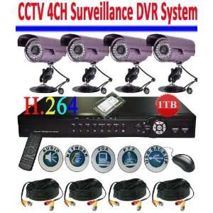   outdoor camera h.264 net dvr security system dhl