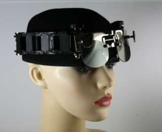 handmade sci fi transformer head gear modern steampunk sunglasses mask 