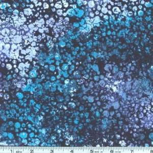 45 Wide Michael Miller Crystal Growth Navy Fabric By The 