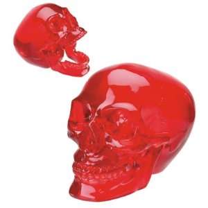  Crystal Skulls   Red Skull   Cold Cast Resin   4.75 