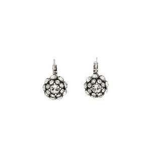   Spade New York Putting On The Ritz Leverback Earrings Earring   Silver