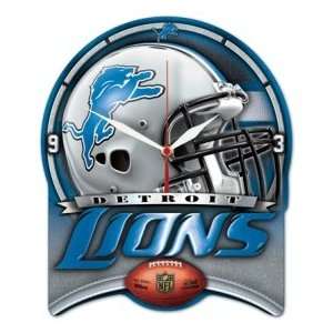  Detroit Lions NFL Wall Clock High Definition Sports 
