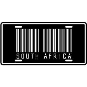  NEW  SOUTH AFRICA BARCODE  LICENSE PLATE SIGN COUNTRY 