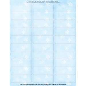  Winter Flakes Address Labels Arts, Crafts & Sewing