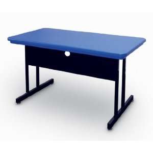  Blow Molded Plastic Top Computer and Training Tables 
