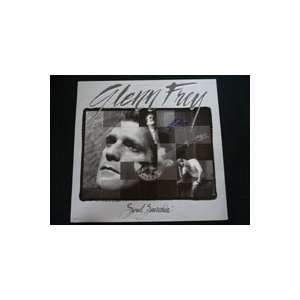  Signed Frey, Glenn Soul Searchin Album Cover 