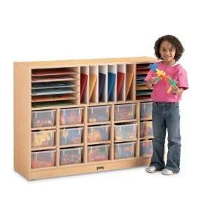 Jonti Craft 04160JC011 MapleWave Sectional Cubbies with Clear Trays