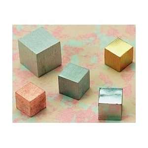 Equal Mass Metal Density Cube, Set/5  Industrial 