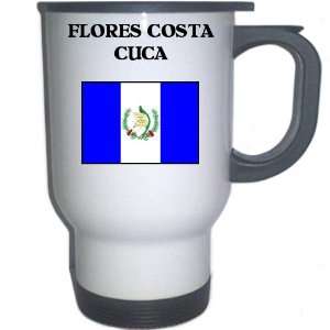  Guatemala   FLORES COSTA CUCA White Stainless Steel Mug 