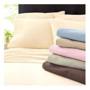 Sealy Best Fit 100% Cotton Luxury Weight (5oz) Flannel King Sheet Set 