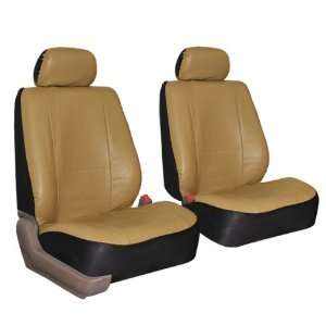  FH PU002102 Classic Synthetic Leather Bucket Seat Covers 