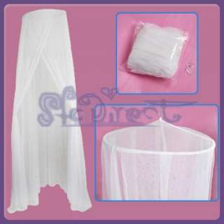 Baby White Mosquito Net Canopy for Nursery Crib Bed Cot  