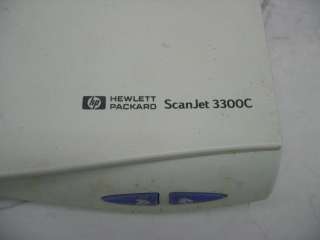 HP Hewlett Packard ScanJet 3300C C7680A Flatbed Scanner  