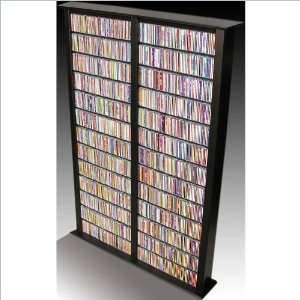  Venture Horizon Double Media Storage Tower Bookcase