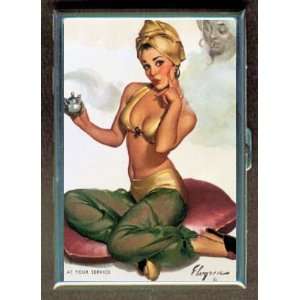 PIN UP RETRO GENIE EXOTIC HOT ID CIGARETTE CASE WALLET 