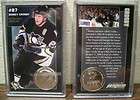 Pittsburgh Sidney Crosby Rookie Coin Card + Cup Parade DVD & Photo CD