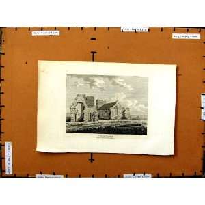 1783 Ruins St. Cuthberts Hermitage Building England