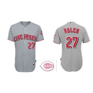   Scott Rolen Grey Cool Base Jersey (ALL are Sewn On)