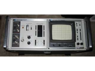 HP/Agilent 8407A 8412B Network Analyszer Phase Magnitude Display. This 