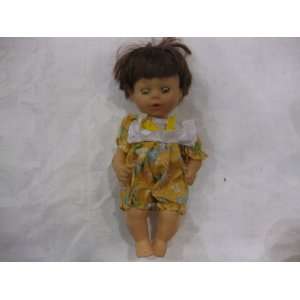  Baby Doll In Orange Flower Dress Toys & Games
